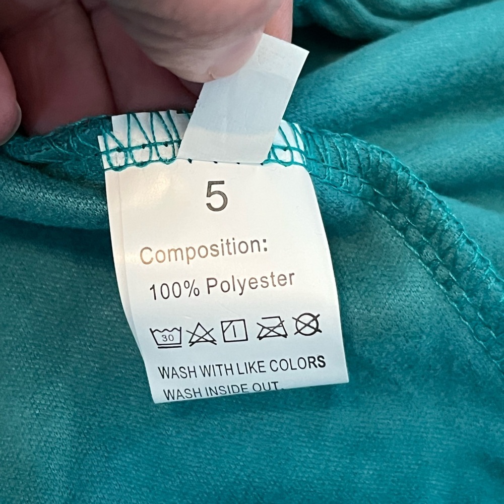 Teal T-Shirt and Shorts Set - Picture 6 of 6